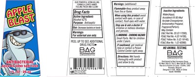 Image Description (Apple Blast Scented Hand Sanitizer 29 mL 62vv)